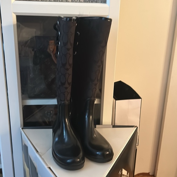 Coach Rain boots - Picture 4 of 6